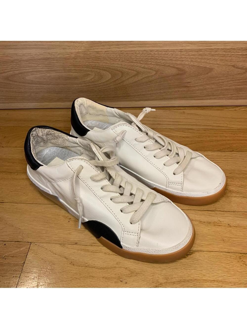 Dolce Vita Zina Black and White Sneakers - Size 6